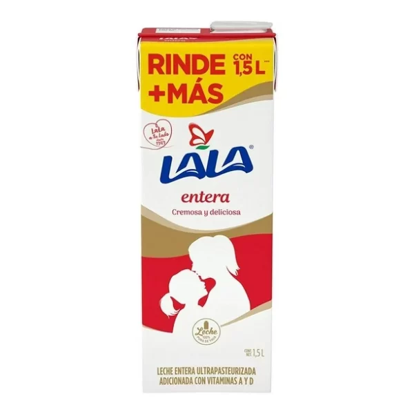 Leche Lala entera 1.5 L