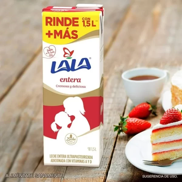 Leche Lala entera 1.5 L - Imagen 4