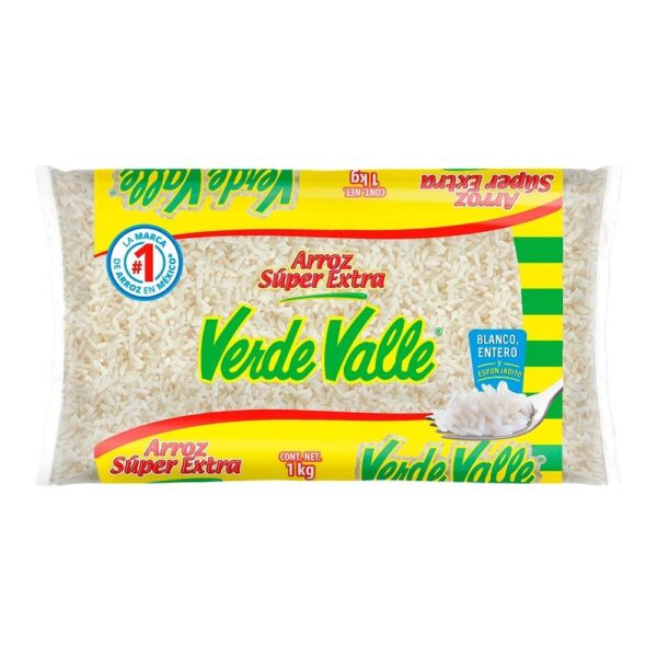 Arroz Verde Valle Súper Extra 1 kg