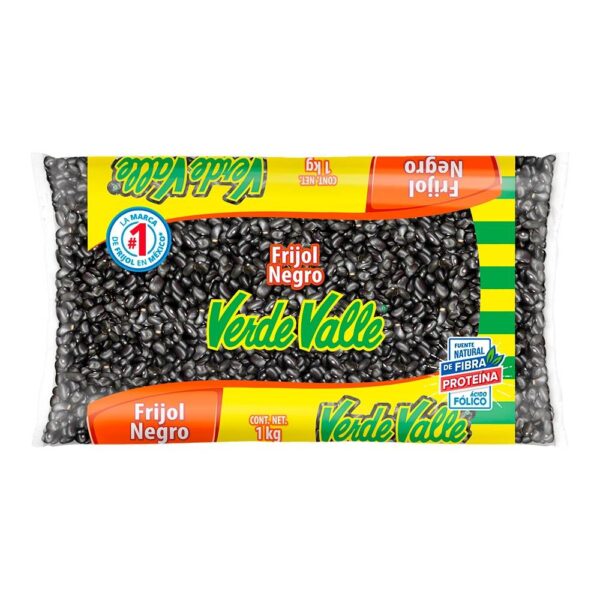 Frijol Negro Verde Valle 1 kg